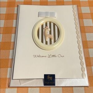 “Welcome Little One”  New Baby Papyrus card